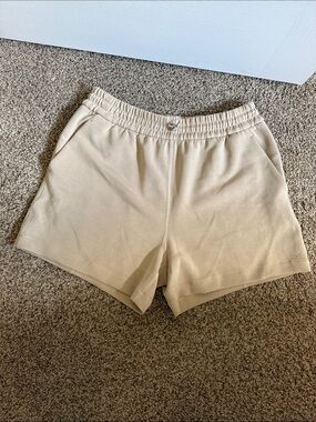 🍋Women’s Cream Elastic-Waist Casual Shorts